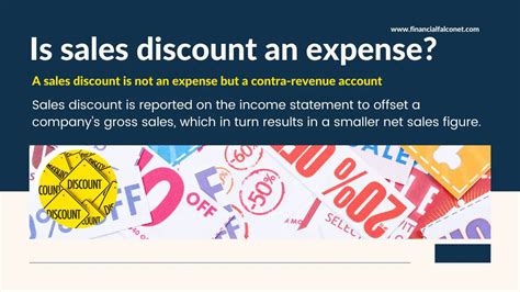 are sales discount expenses